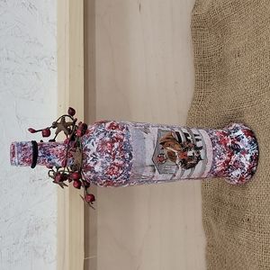 Decorative Wine Bottle with Horse